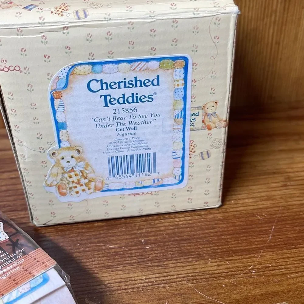 Cherished Teddies 215856 Can’t Bear to See You under the Weather Get Well‎